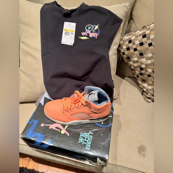 Size 8 Men’s Jordan 5 Retro x DJ Khaled We The Best - Crimson Bliss 2022